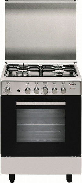 Glem A65BIF3 Freestanding Gas hob Stainless steel cooker