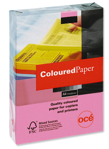 Oce 97002013 A4 (210×297 mm) Розовый бумага для печати