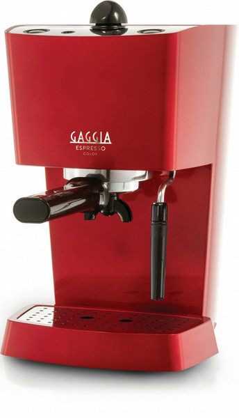 Gaggia RI9302/31 freestanding Manual Espresso machine 1.25L Red coffee maker