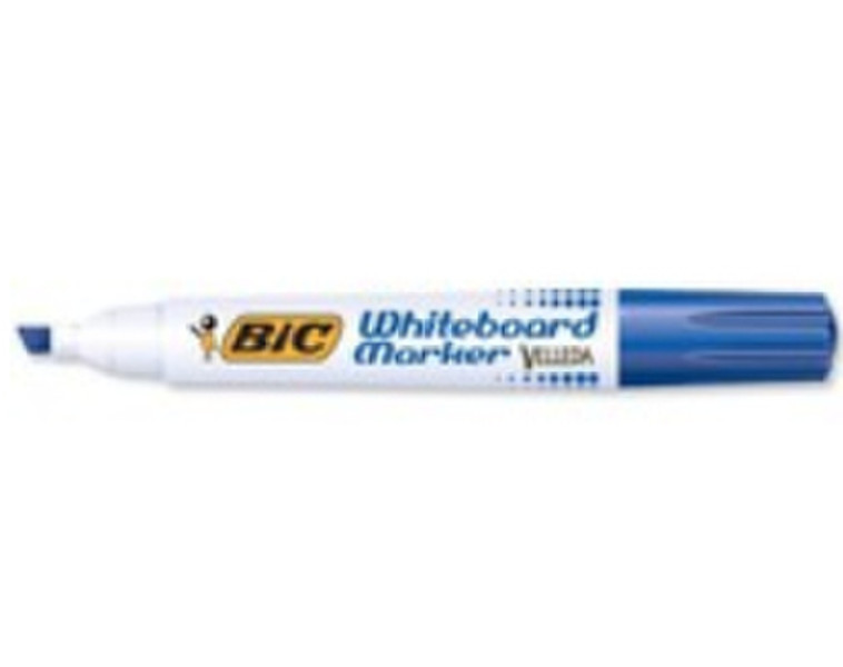 BIC Velleda Whiteboard 1751 Скошенный наконечник Синий 12шт маркер