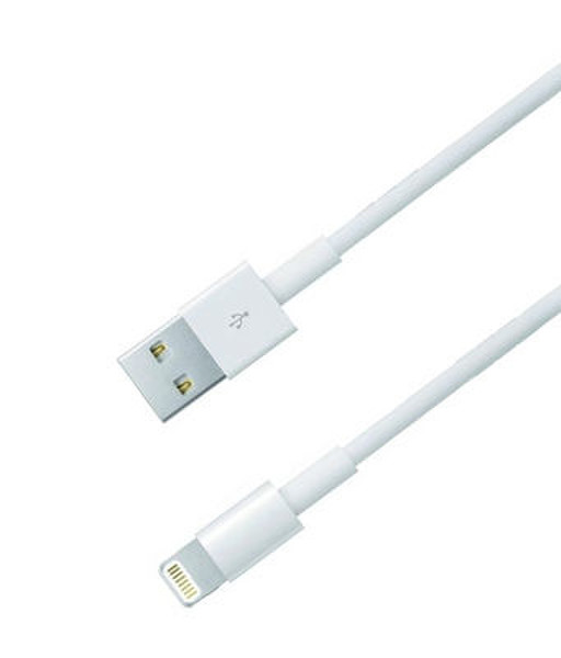 MediaRange MRCS137 1.2м USB A Lightning Белый кабель USB