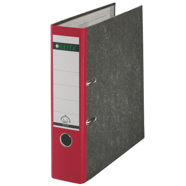 Leitz Plastic Lever Arch File A4 80mm 180° Red folder