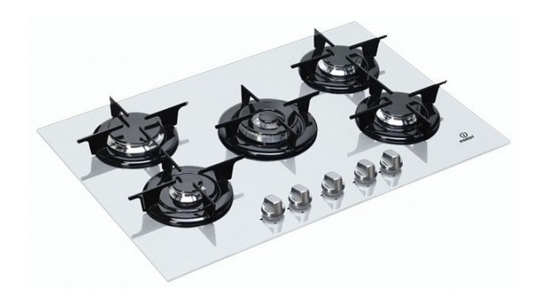 Indesit IPG 751 S (WH) built-in Gas Black hob