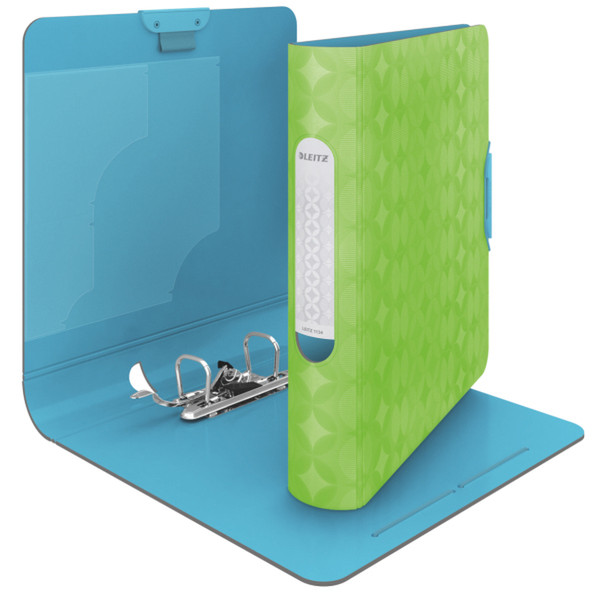 Leitz 180° Active Retro Chic Lever Arch File 1134 Blue,Green ring binder