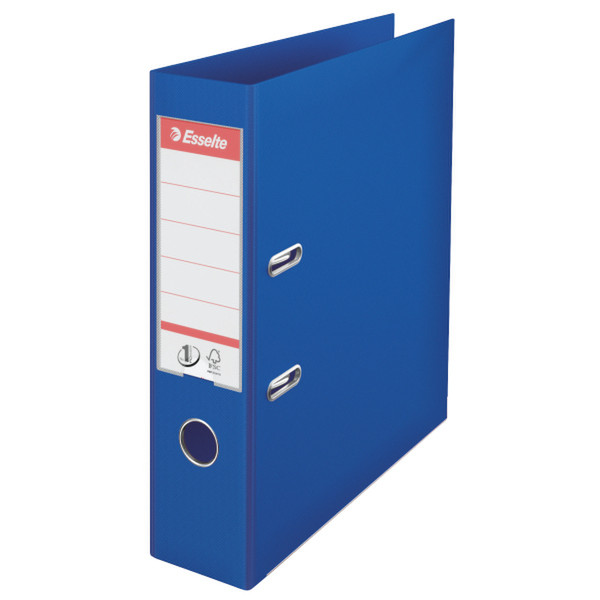 Leitz Lever Arch File PP 75mm Polypropylene (PP) Blue ring binder