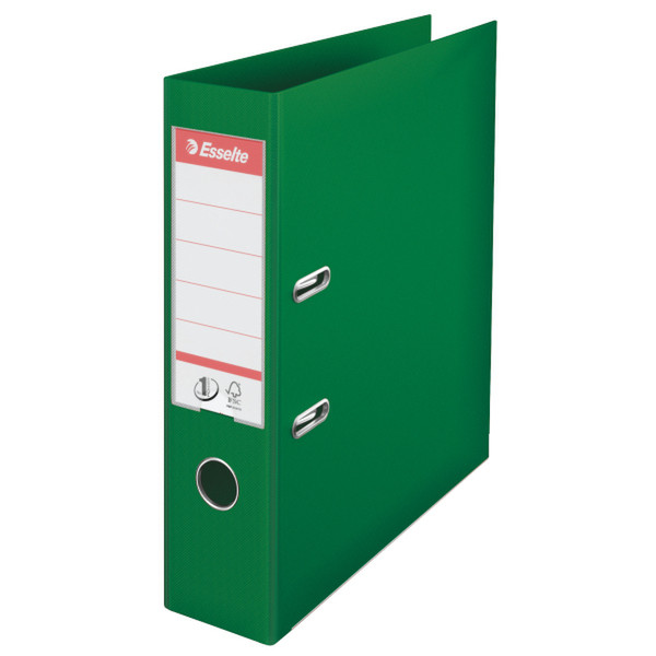 Leitz Lever Arch File PP 75mm Polypropylene (PP) Green ring binder