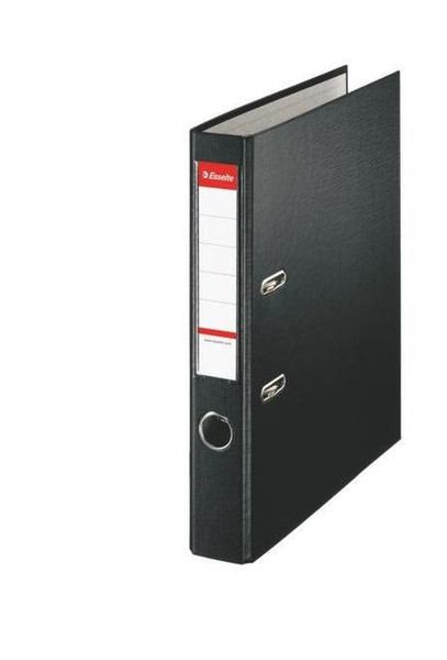 Leitz Lever Arch File PP 75mm Polypropylene (PP) Black ring binder