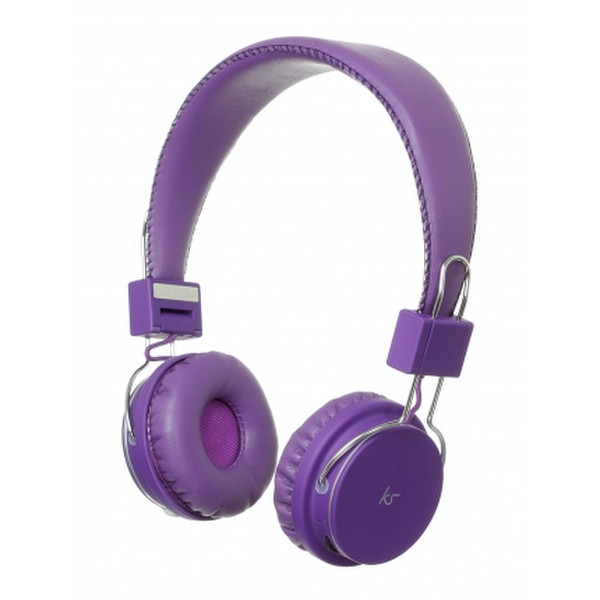 KitSound Manhattan Binaural Kopfband Violett