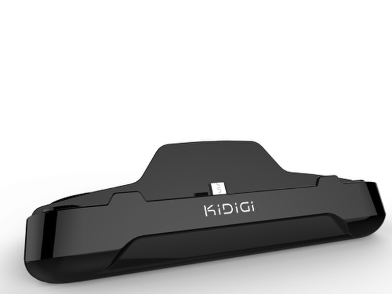 KiDiGi LC-HUB USB 2.0 Black notebook dock/port replicator
