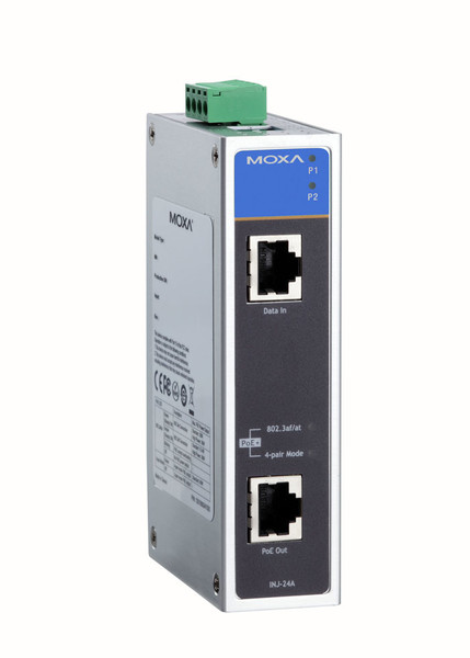 Moxa INJ-24A Network repeater Металлический