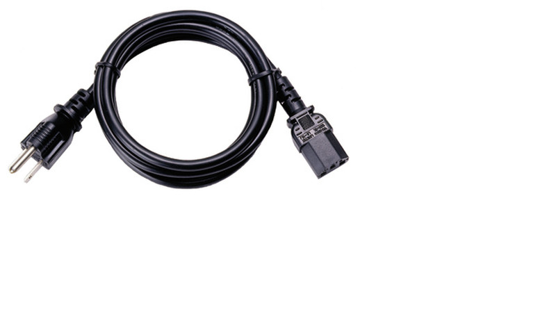 Moxa PWC-C13JP-3B-183 1.83м Power plug type B C13 coupler Черный кабель питания