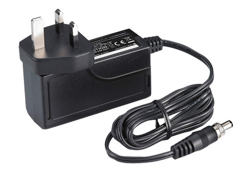 Moxa PWR-12150-UK-SA-T Для помещений Черный адаптер питания / инвертор