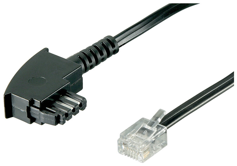1aTTack 7685298 15m Black telephony cable