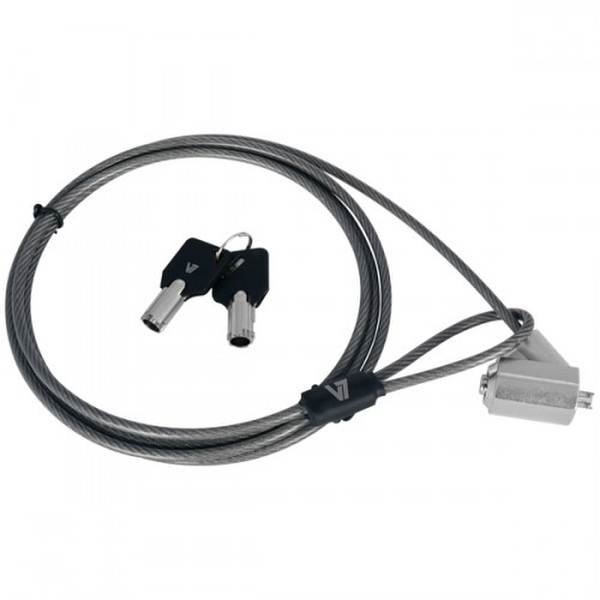V7 SLK4000-13NB Серый кабельный замок