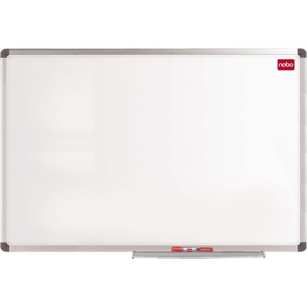 Nobo Elipse Lacquered Steel White magnetic board