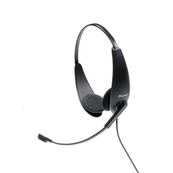 Accutone TM710BP Binaural Verkabelt Schwarz Mobiles Headset