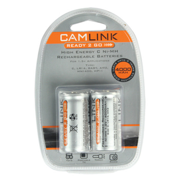 CamLink CL-CRC40P2 Wiederaufladbare Batterie / Akku