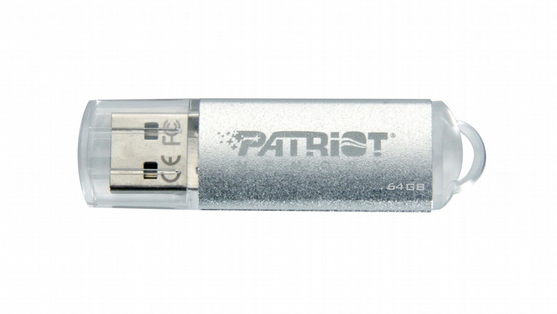 Patriot Memory 64GB Xporter Pulse 64ГБ USB 2.0 Тип -A Cеребряный USB флеш накопитель