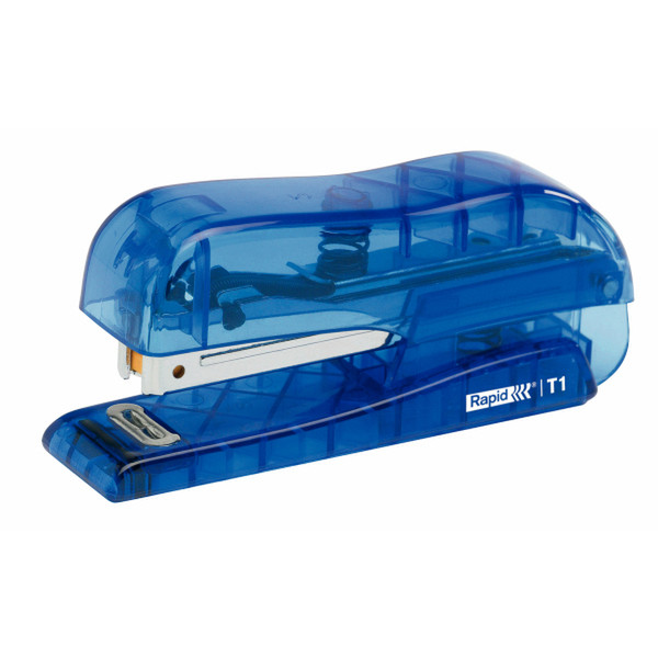 Esselte Desktop Rapid T1 Compact Blue,Transparent stapler