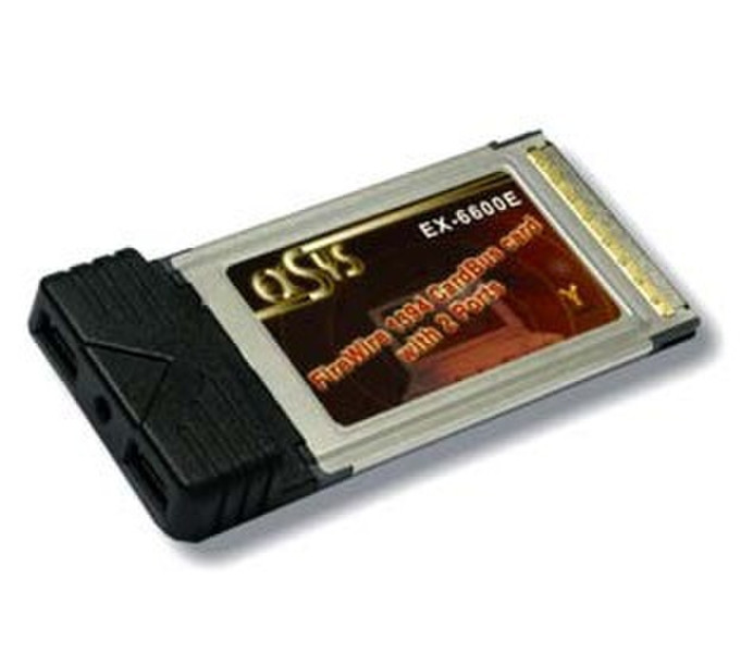 EXSYS FireWire PCMCIA Card интерфейсная карта/адаптер