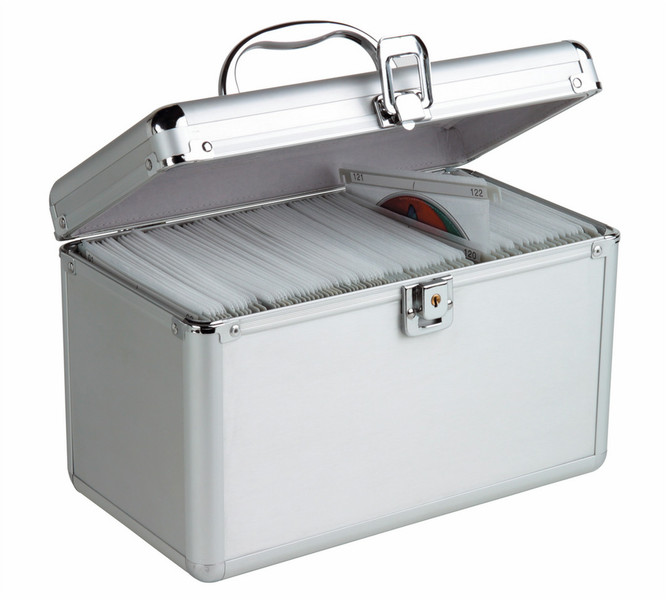 Emtec CD Travel case 160discs Silver