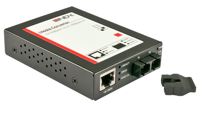 Lindy 25090 100Mbit/s Multi-mode network transceiver module