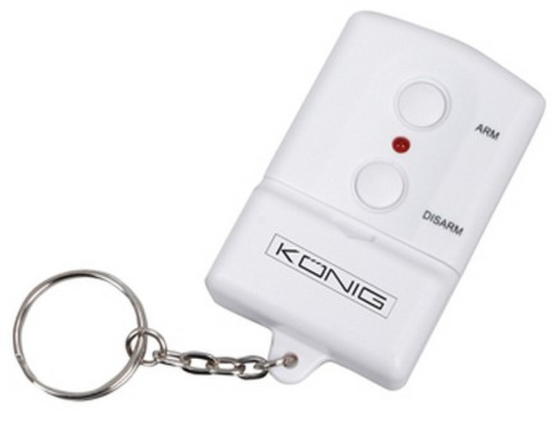König SEC-ARC10 IR Wireless Press buttons White remote control