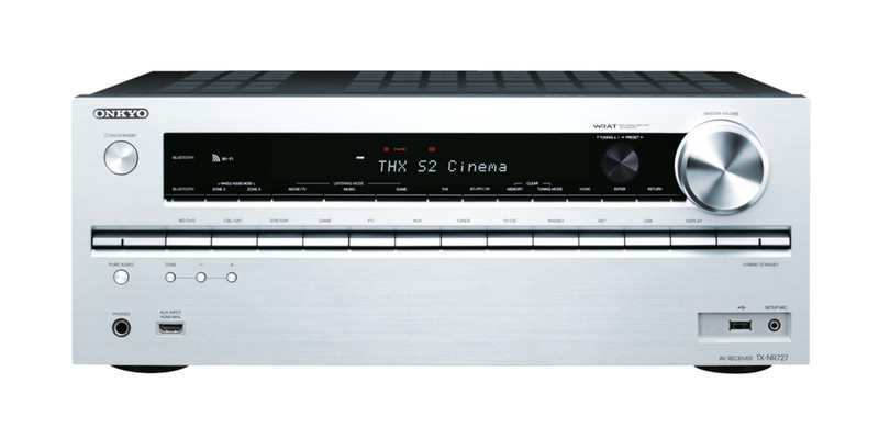 ONKYO TX-NR727 7.2 Surround 3D Silver