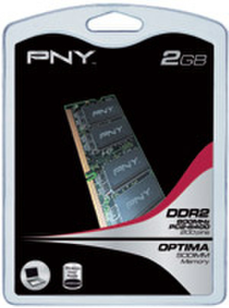 PNY KS2GBN08Q800J-SB 2GB DDR2 800MHz memory module