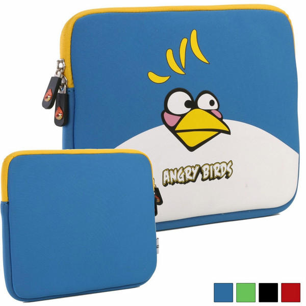 Angry Birds ABD002BLU100 10Zoll Sleeve case Blau Tablet-Schutzhülle