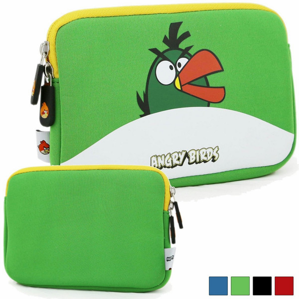 Angry Birds GNR036GRN070 7Zoll Sleeve case Grün Tablet-Schutzhülle