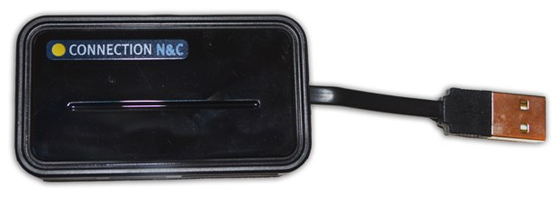 Connection N&C CR85-DNI USB 2.0 Черный устройство для чтения карт флэш-памяти