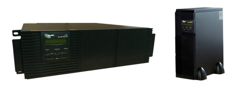 ALLNET ALL92109LCD Line-Interactive 3000VA 10AC outlet(s) Rackmount/Tower Black uninterruptible power supply (UPS)