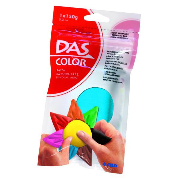 DAS Color Модельная глина 150г Бирюзовый 1шт