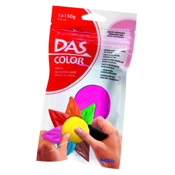 DAS Color Модельная глина 150г Розовый 1шт