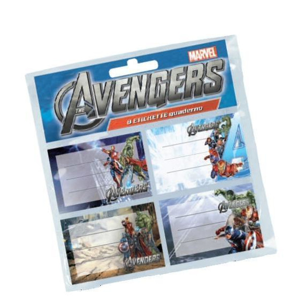 Mitama The Avengers Multicolour non-adhesive label