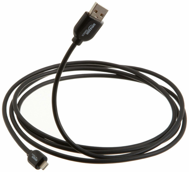 AmazonBasics ABPDP038 1.8м USB A Lightning Черный кабель USB