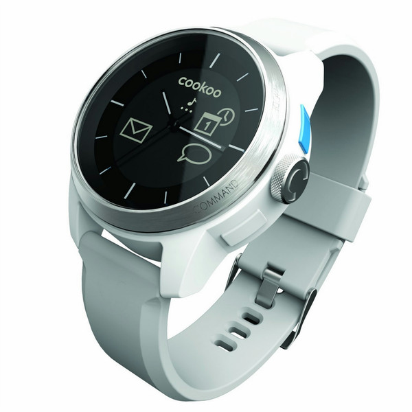 Cookoo CKW-SW002-01 Stainless steel,White smartwatch