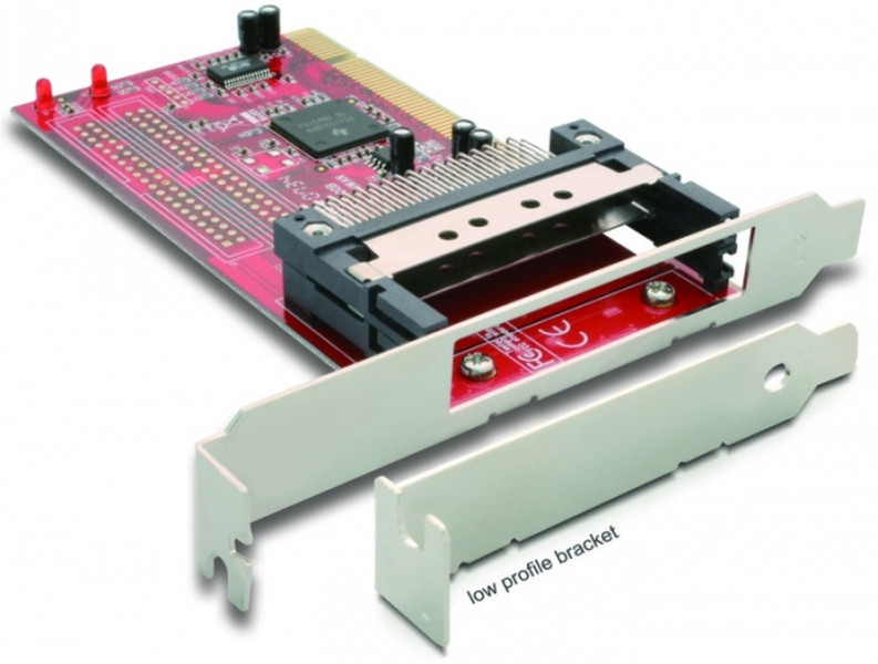 DeLOCK PCI > 2x PCMCIA Drive CardBus Schnittstellenkarte/Adapter