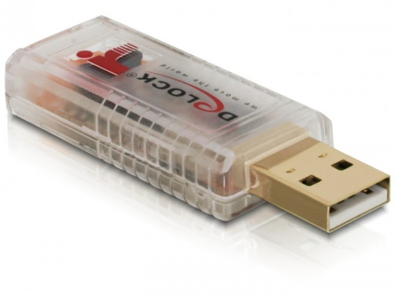 DeLOCK USB Bluetooth/Infrared adapter 3Mbit/s Netzwerkkarte