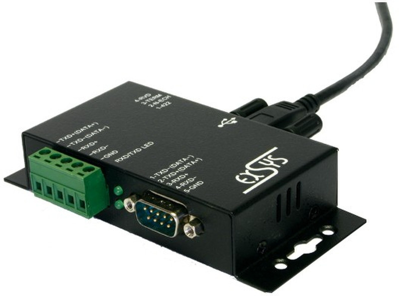 EXSYS USB 2.0 to 1S Serial RS-422/485 ports interface cards/adapter