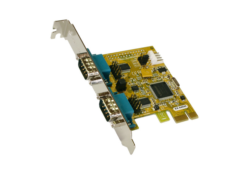 EXSYS PCI-Express 2S Serial RS-232 card interface cards/adapter