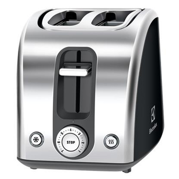 Electrolux EAT7100BK 2slice(s) 980W Schwarz, Edelstahl