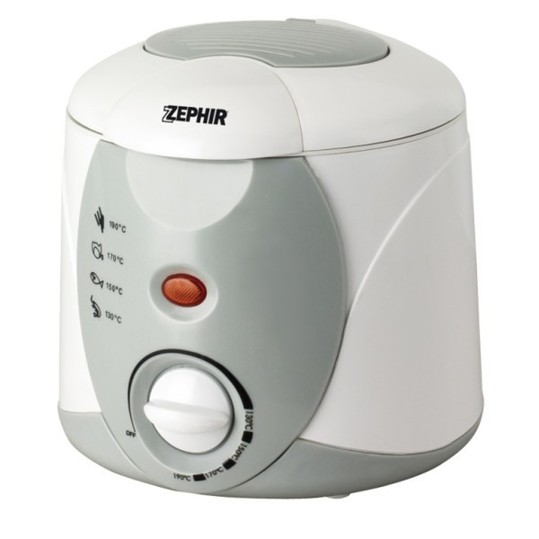 Zephir ZHC512 Stand-alone 1.2l 800W Grau, Weiß Friteuse