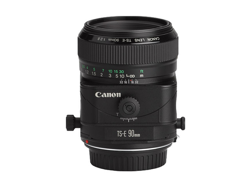 Canon TS-E 90mm f/2.8 SLR Tilt-shift lens Black