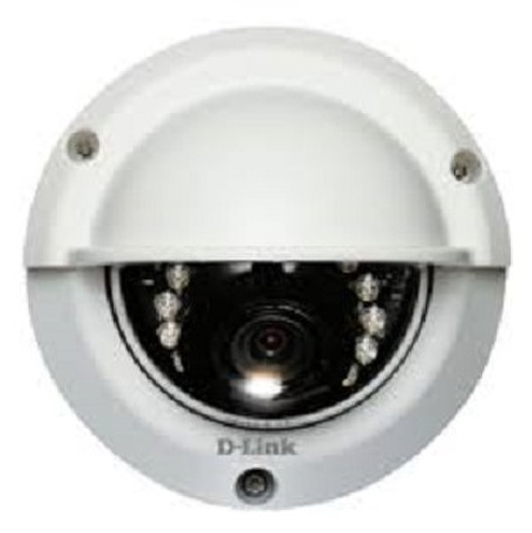 D-Link DCS-6314 IP security camera Outdoor Kuppel Weiß