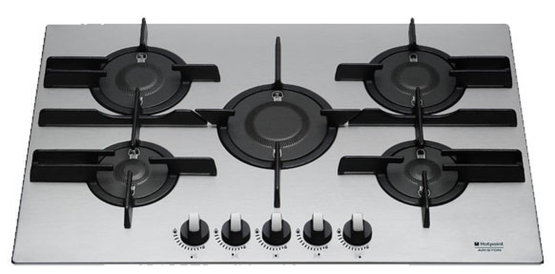 Hotpoint PK 755D GH E X/HA built-in Gas Stainless steel hob