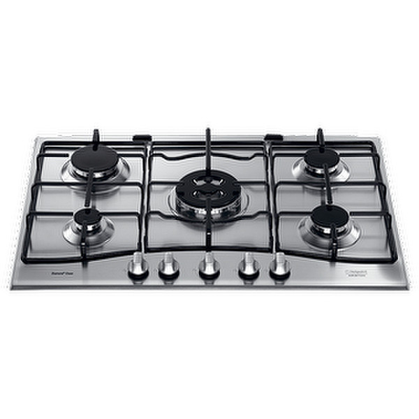 Hotpoint PC 750 T E X/HA built-in Gas Stainless steel hob