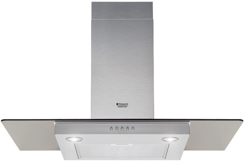 Hotpoint HGF 9.5 AM X/HA Wall-mounted 434m³/h Stainless steel cooker hood