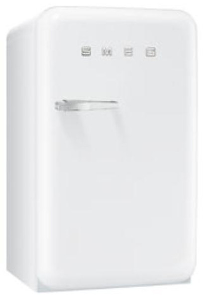 Smeg FAB10RB freestanding 114L A+ White combi-fridge